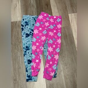 L.O.L. Surprise! Girls Pink and Blue Pajama Bottoms 7-8 2 Pack